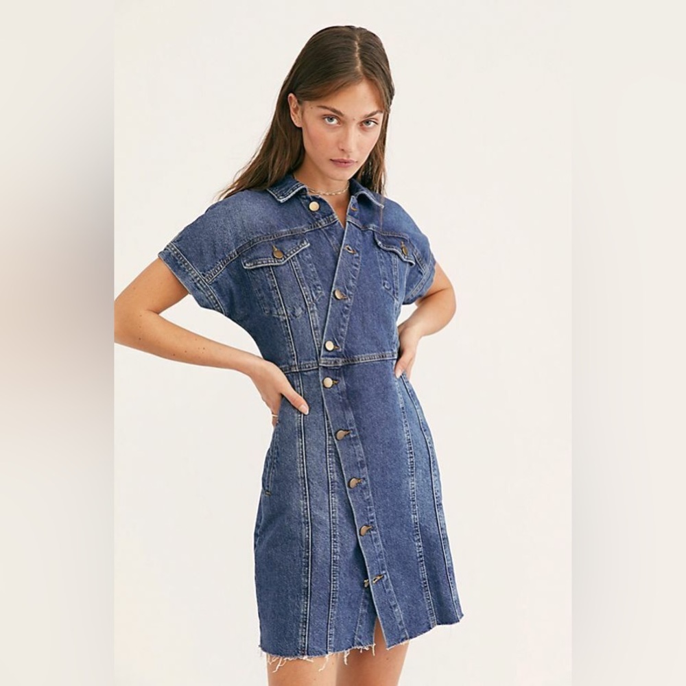 Free People Denim Dress